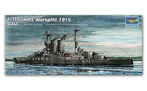 Trumpeter масштаб 1/700 модель 05780 британский флот королева Елизаветы боевой корабль 1915