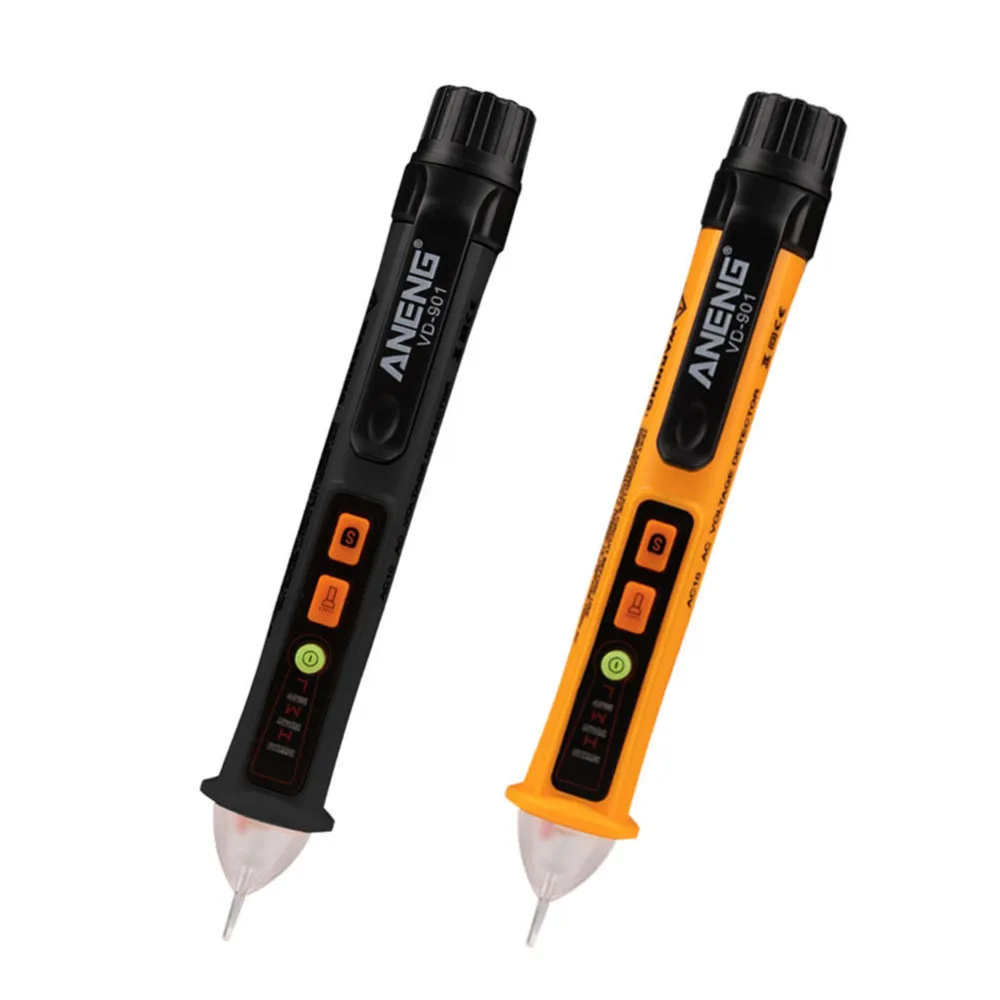 

ANENG Non-contact AC Voltage Detector Tester Meter 12V-1000v Pen Style Electric Indicator LED Outlet Voltage Dectetor Sensor B4