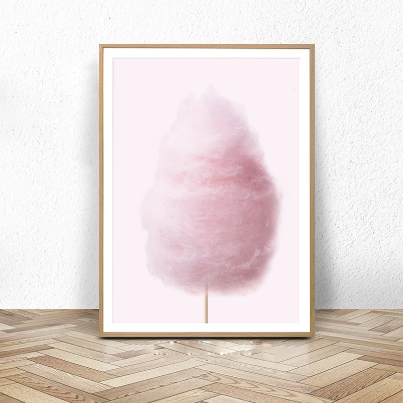 Fairy Floss Print, Digital Download, Printable Wall Art, Girls Nursery Room Decor