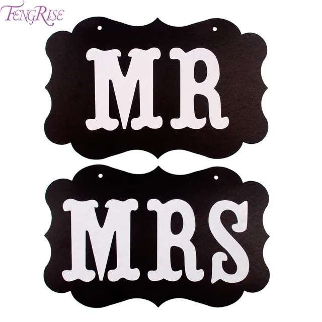 Fengrise 1set Mr And Mrs Photo Booth Props Ms Chair Signs Bride Fengrise 1set Mr And Mrs Photo Booth Props Ms Chair Signs Bride Groom Wedding