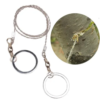 

Outdoor Survival Camping Saws 360 Degree Rotating Bracelet Stainless Steel Wire Saw Travel Hunting Hand Tool Portable Mini Chain