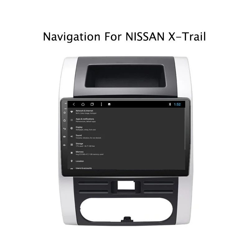 Flash Deal NAVITOPIA 10.1inch 2G RAM 32G ROM Android 8.1 Car DVD GPS Navigation for Nissan X-Trail MX6 2008-2012 6