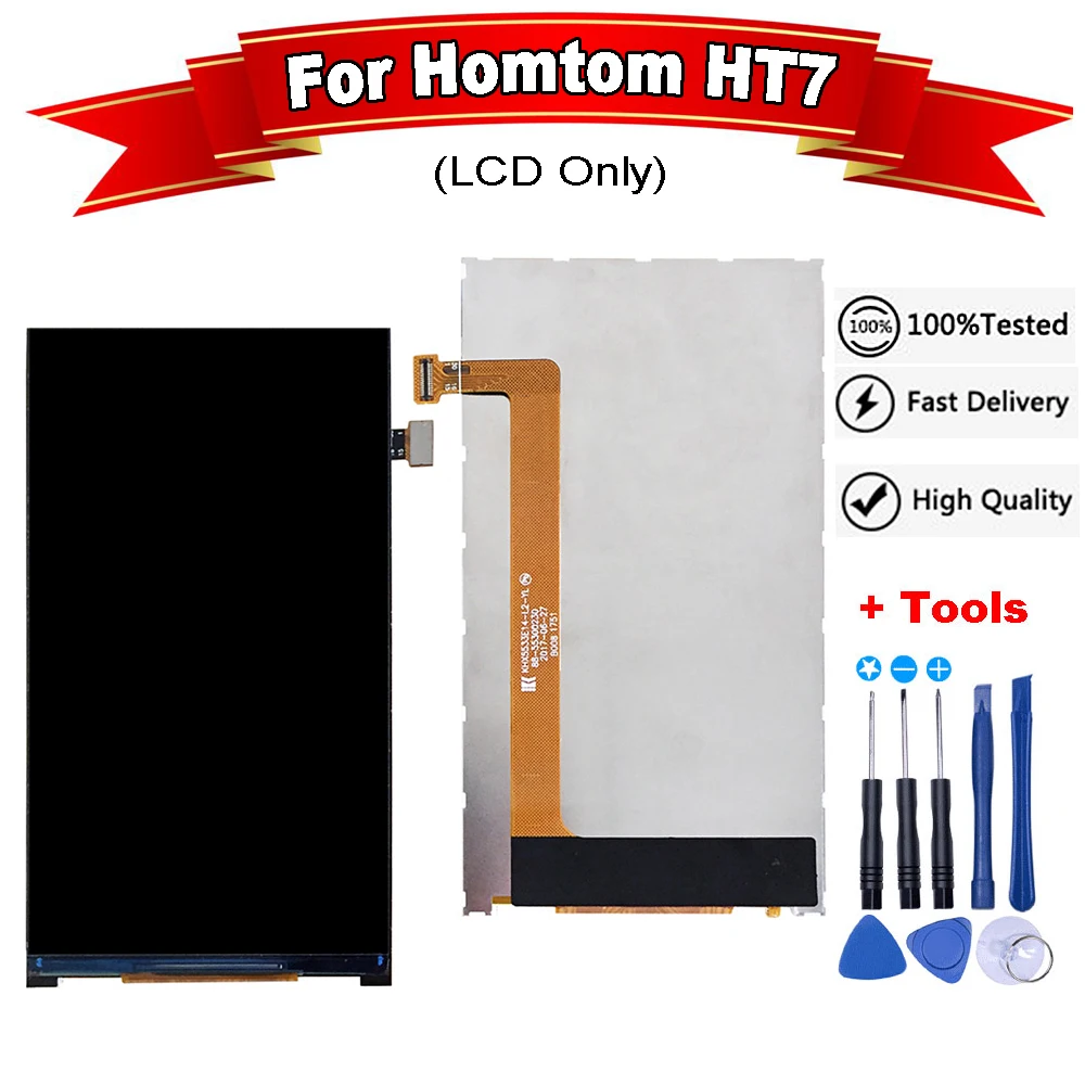 5 &quotдюймов для Homtom HT7 только ЖК дисплей Дисплей 1280*720 Экран аксессуары смартфона +