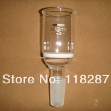 60 мл, 24/40, лабораторная Воронка Buchner, 3# грубого фильтра, воронка, лабораторная стеклянная посуда, лабораторная воронка, фильтрующая воронка