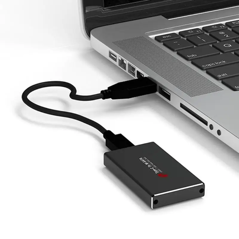 USB3.1 type C to MSATA to USB 3,0 SSD корпус MSATA SSD чехол для жесткого диска Внешний чехол для мобильного телефона кабель