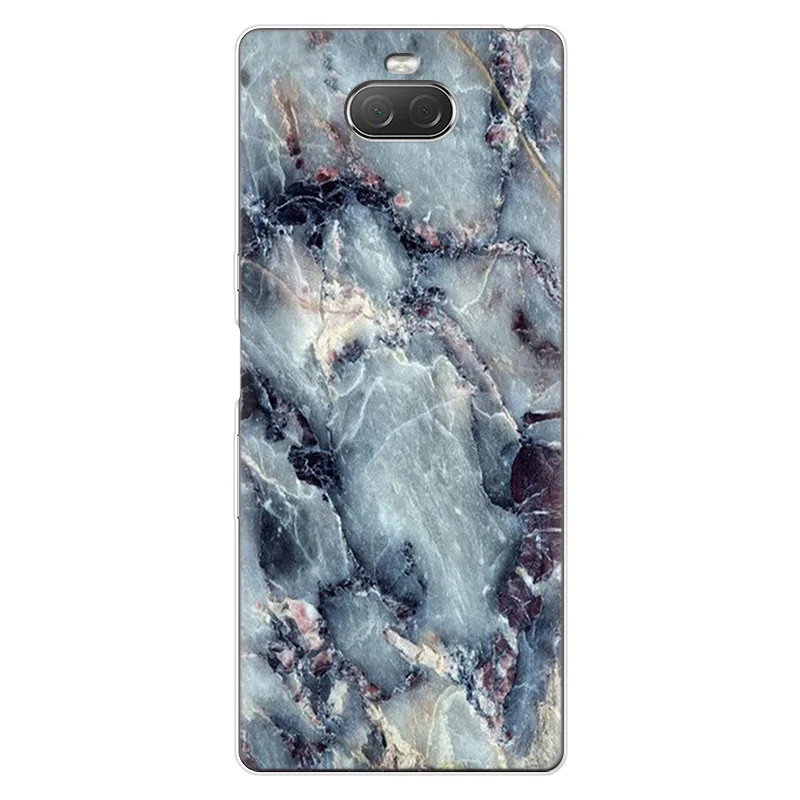 Marble Cover For Sony Xperia 10 Z5 Compact For Sony Xperia L1 L2 X XA XA1 Plus Ultra XA2 Plus XZ XZ1 Compact XZ3 Soft Clear Case - Цвет: st-heihu