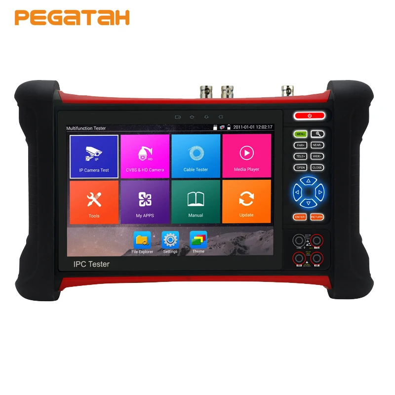 New H.265 4K 8MP Camera Tester IP SDI TVI CVI AHD CVBS 6 in 1 CCTV Tester with Digital Multi-meter ,Cable tracer ,IP tester New H.265 4K 8MP Camera Tester IP SDI TVI CVI AHD CVBS 6 in 1 CCTV Tester with Digital Multi-meter ,Cable tracer ,IP tester