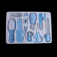 Детские ногтей волос Здоровье и гигиена 10/набор термометр очиститель носа зубная щётка безопасные Инструменты Уход за новорожденным уход за лошадьми кисточки комплект