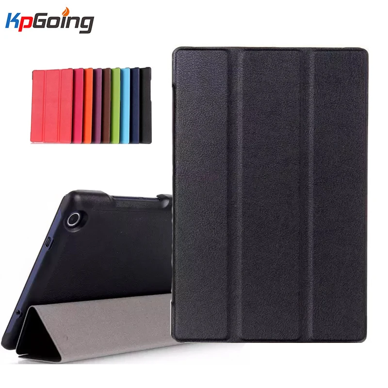 

Folding Case for Lenovo Tab 2 A8 8.0 Leather Protective Cover Funda for Lenovo Tab 2 A8-50 A8-50F A8 50 8" Tablet CASE Fundas