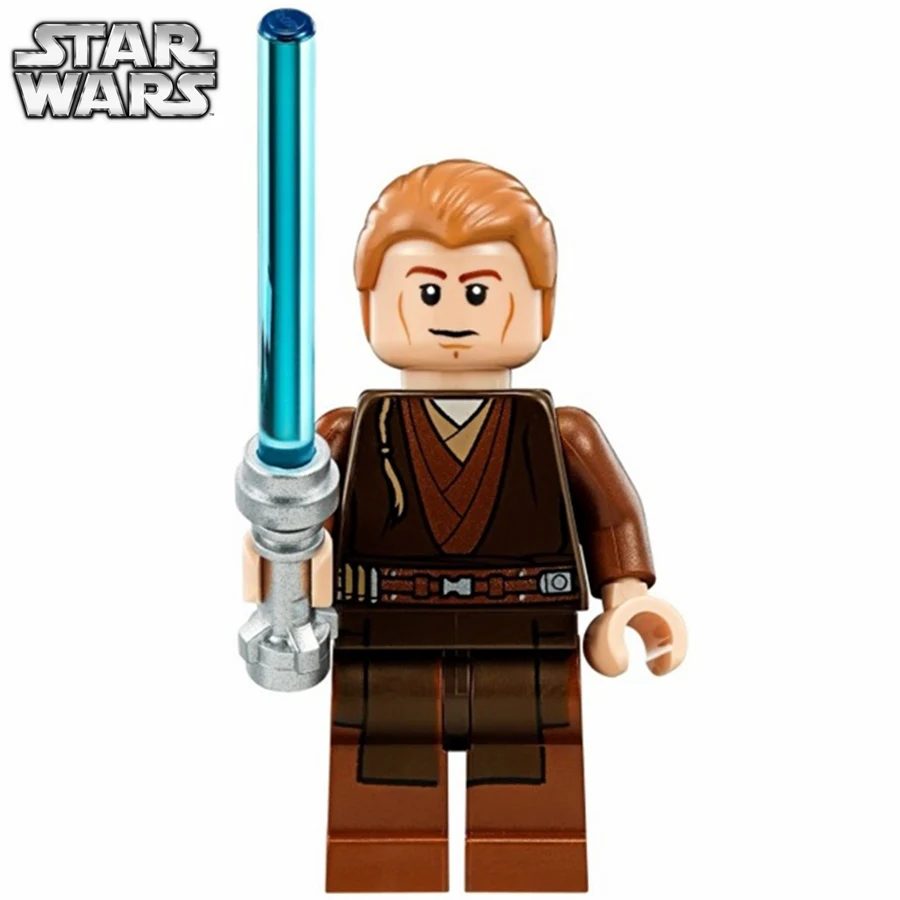 Beste Enkele Verkoop STER OORLOG SW488 Anakin Skywalker Padawan Han Solo Yuda FINN Darth vader Model minifig Bouwstenen Kinderen Speelgoed