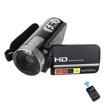 

hd Video Camera Digital Camcorder Full HD 1080P 24MP Video DV DVR 3"TFT LCD 16X Digital ZOOM Support Night Shot Remote Control