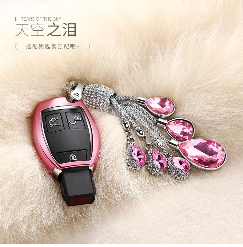 

Funda de control remoto inteligente TPU para Mercedes Benz W203 W210 W211 AMG C E S CLS CLK CLA LLavero de la cubierta del bolso de la llave SLK