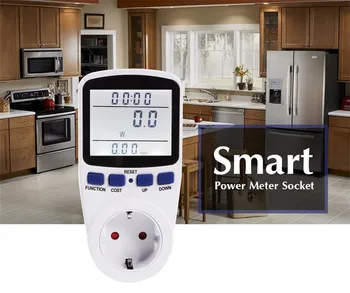 

Electricity Usage Monitor Equipment Power Energy Consumption Watt Meter Electricity Usage Monitor Equipment AU/UK/US/EU Plug