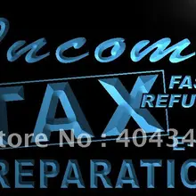 LK694-подоходный налог подготовки офиса NR светодиодный неоновый свет знак