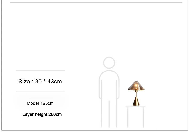 Творческий стиль Пост Модерн, стеклянная столешница декоративное освещение Nordic уникальные декоративные скобяные изделия Золотое покрытие светодиодный спальня E27 настольная лампа