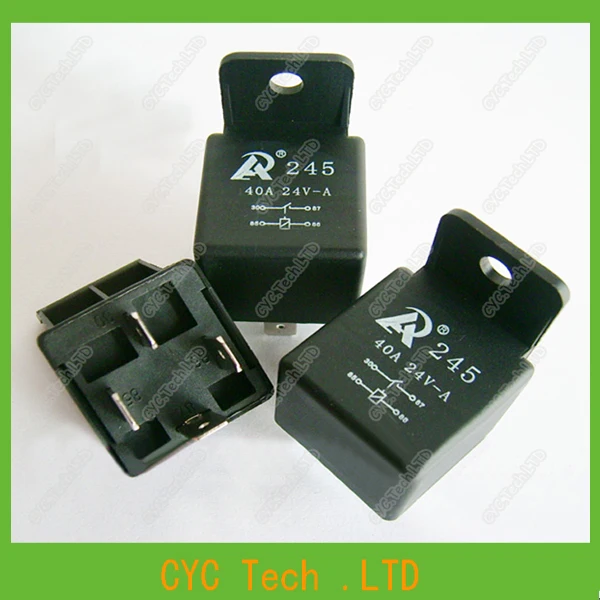 

20pcs 24V 40A 4Pin Car/Automotive Relay,High Power Modified Relay (Normally Open)