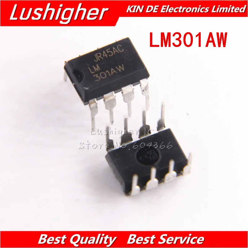 

10PCS LM301AN DIP8 LM301 LM301A DIP LM301N Operational Amplifiers free shipping