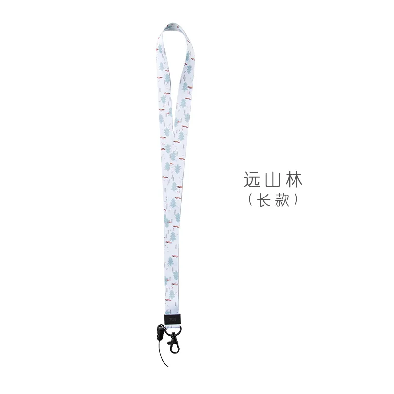 Maoxin шейный ремень длиной 53,5 см для мобильного телефона шнурки на запястье для камеры - Цвет: yuanshanlin