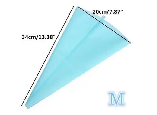 4 шт./компл. Четыре размер Силиконовые Многоразовые Обледенение Трубопроводы Крем Кондитерский Мешок Торт Украшение Инструмент
