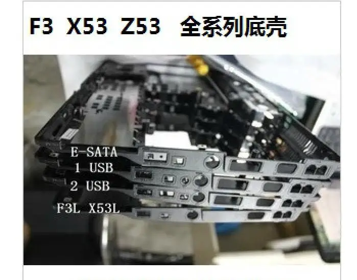 Чехол для X53B X53S X53T X53TK X53U X53L X52JV X52J передняя рамка/задняя рамка ЖК-дисплея/нижняя