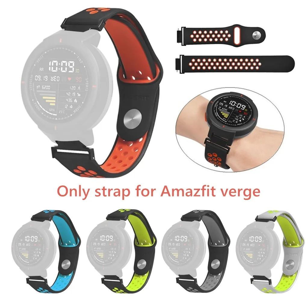

Sports Soft Silicone Watchband for Suunto Quest M1 M2 M4 M5 Smart Watch Strap Band Replacement Smart Watch Strap Dropshipping