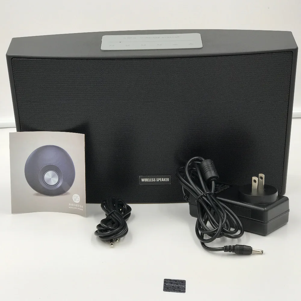 Классическая Беспроводная колонка Bluetooth с супер басами светодиодное время 15 Вт X 2