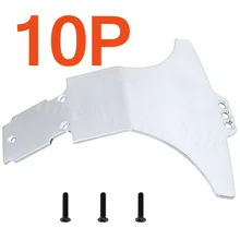 10 шт. алюминиевый передний/задний бампер для RC 1/18 WLtoys A969 A969-B запчасти