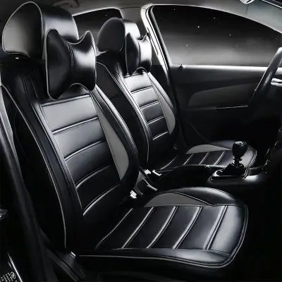 car seat covers pu leather cushion set original fit for Chevrolet Blazer SPARK SAIL EPICA AVEO LOVA