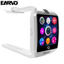 Earvo q18 nfc bluetooth smart watch mit kamera facebook sync sms ruft MP3 Smartwatch Unterstützung SIM TF Karte für iOS Android-Handy