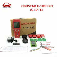 Оригинал OBDSTAR Х-100 x100 PRO Auto Key Программист C + D) Тип Поддержка EEPROM Функции для IMMO + одометр + OBD Программное Обеспечение DHL бесплатно