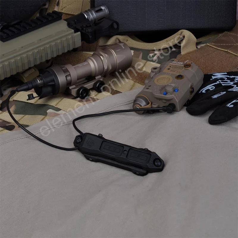 Interruptor de Controle Elemento Caça Lanterna Laser ir Led Tocha Dbal-d2 Duplo Tático Arma Luzes M952v 20 Cheap Luzes de armas