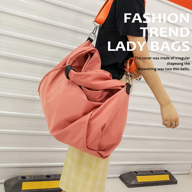 

AOU Brand Large Capacity Nylon Shoulder Bags for Women 2019 Casual Tote Women's Handbags Ladies Travel Hobos Bag bolsa feminina
