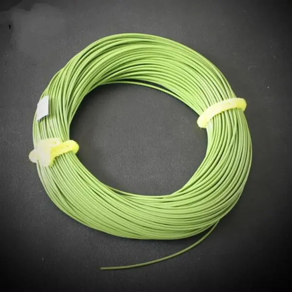 New Green Floating Synthetic Fly Fishing Line 4 Cord Free Shipping