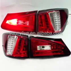 Для Lexus IS250 светодиодные задние фонари светодиодные задние 2006-12 лет красный белый с противотуманных фар SN