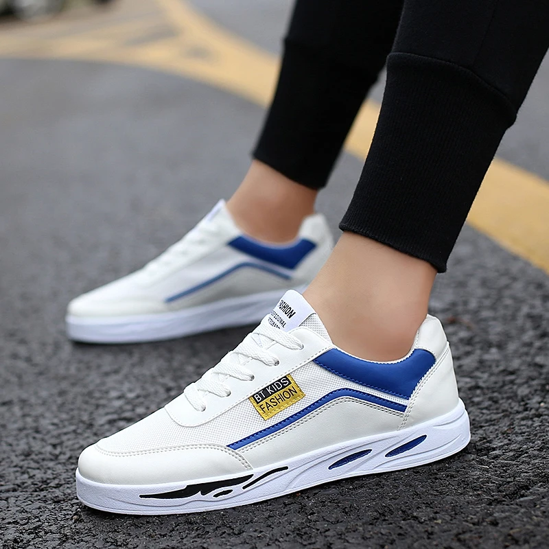 

Men Casual Shoes Spring Autumn Breathable Lace-up Light High Quality Mesh Cloth Shoes Hot Style Men's Shoes Footwear 5