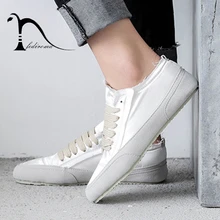 FEDIROMA/женские кроссовки; серые кожаные туфли на толстой подошве; женские модные белые туфли на плоской подошве с круглым носком и шнуровкой; женская повседневная обувь на плоской подошве