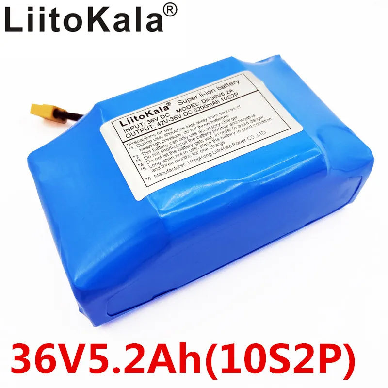 Equilíbrio de Scooter Bateria de Alta Balanceamento de Scooter Elétrico de Lítio Bateria para Auto-equilíbrio Drenagem Roda Fit 6.5 7 36v 5.2ah 2 - Image 2