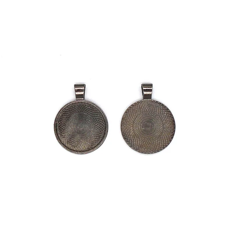 ZXZ-10pcs-Gunmetal-Black-25mm-30mm-Round-Necklace-Bezel-Blank-Pendant-Trays-Cabochon-Cameo-Base-Setting (2)