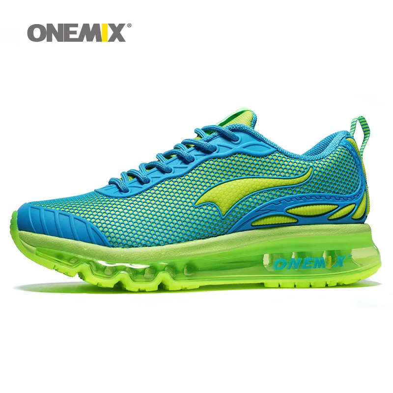 Женские кроссовки для бега ONEMIX Max синие спортивные с подушкой прогулок и 2019|max woman
