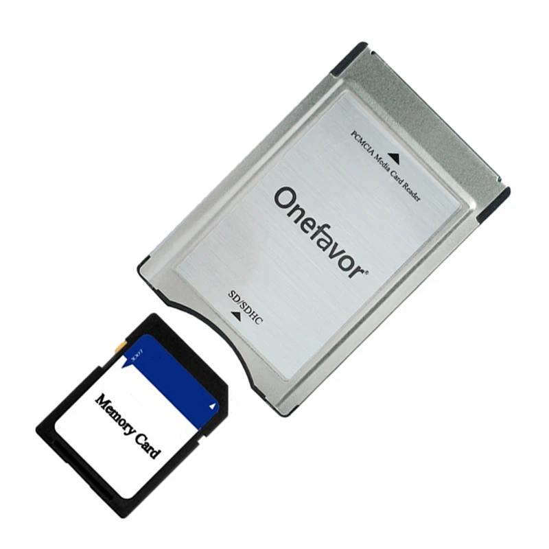 Pаспродажа 2019 новый год оптовая продажа качество SD карта адаптер Onefavor PCMCIA кард ридер для Mercedes Benz MP3 карта памяти адаптер продвижение