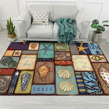 

Flannel Creative Europe Type Big Carpet Hallway Doormat Anti - Slip Bathroom Rug Absorb Water Kitchen Mat
