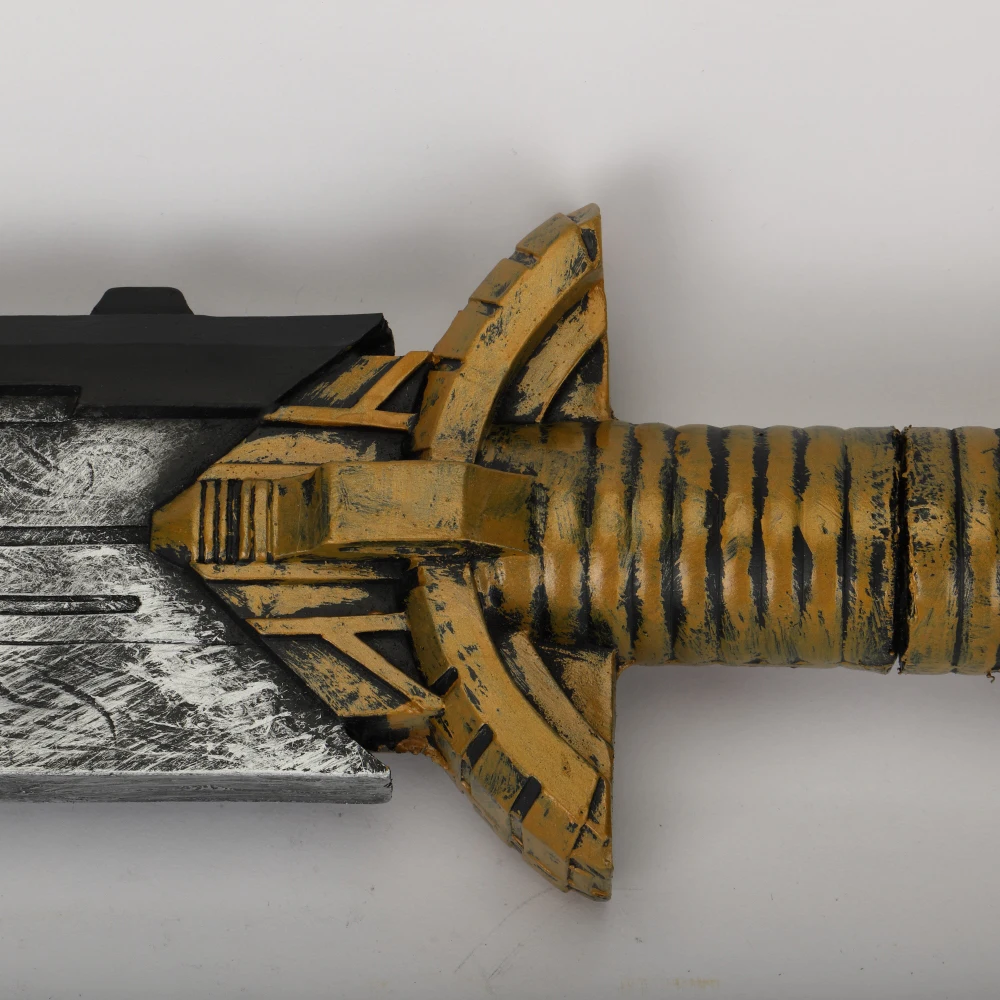 Avengers Endgame Thanos Double Edged Sword Weapon Cosplay Thanos Costume Armor Halloween Party Prop  (7)