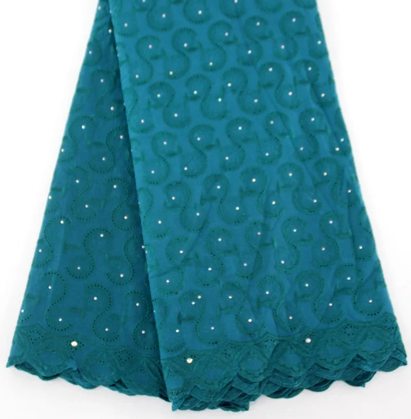 

GJ853 Nigeria Royal Turkey Blue White Cream Teal Aqua Mint Green Fuschia Pink african Cotton swiss voile lace fabric material
