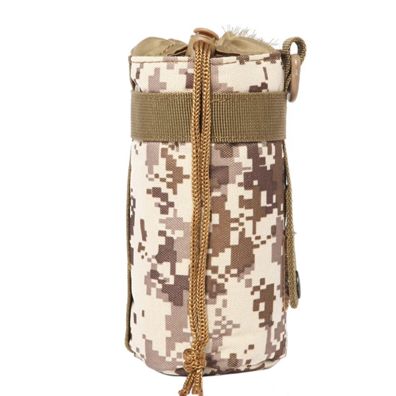 550 мл сумка для бутылки воды тактический Молл чайник карман держатель для бутылки воды на открытом воздухе кемпинг армейское снаряжение сумка 6 цветов - Цвет: F