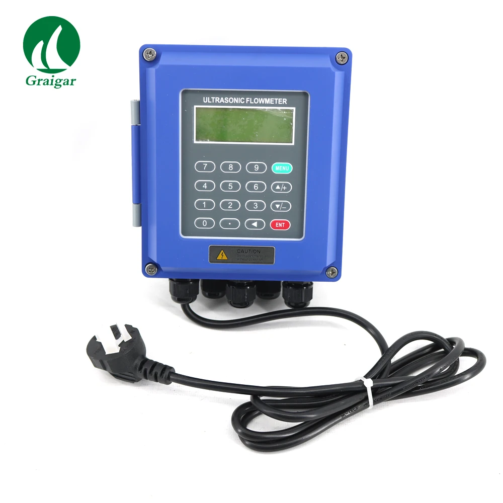 TUF 2000SW with TM 1 Transducer Wall Mounted Digital Ultrasonic Flow Meter High Accuracy