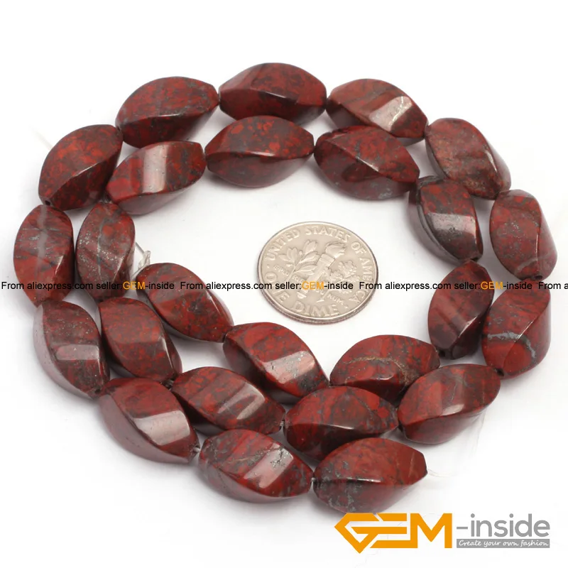 

twist red jaspers beads natural stone beads DIY loose beads for bracelet or necklace making strand 15 inches 38 cm wholesale !