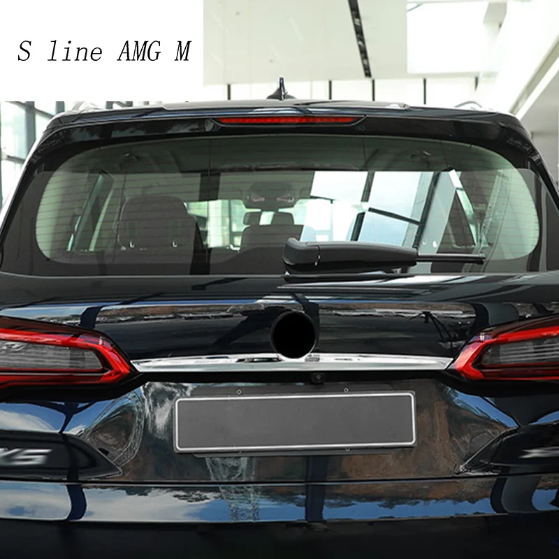 Автомобильный Стайлинг для BMW X5 G05 2019 Задняя Крышка багажника с логотипом литье