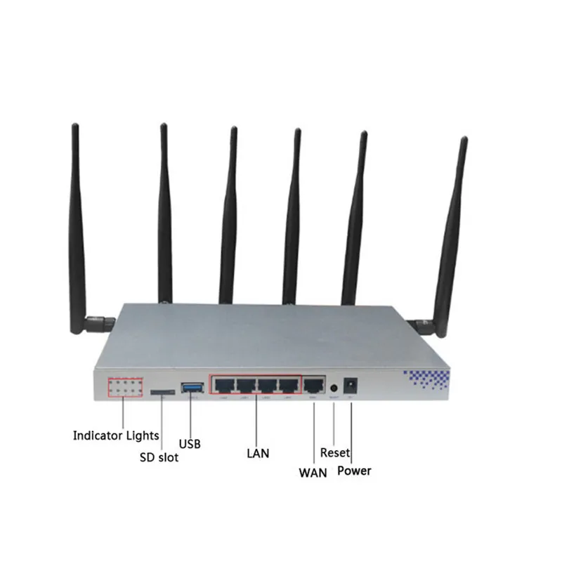 4G sim-карта Wifi роутер OpenWrt 1200 Мбит/с 2,4G 5G двухдиапазонный MT7621 гигабитный порт беспроводной AP роутер с 6 антеннами Wifi повторитель