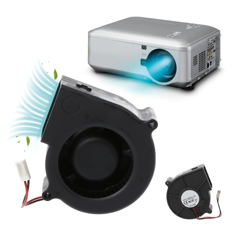 Для Delta BFB0712H 7530 DC 12V 0.36A Вентилятор проектора центробежный вентилятор