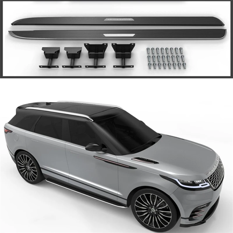 JIOYNG Running Boards For LAND ROVER Range Rover Velar 2017 2018 2019 Auto Side Step Bar Pedal JIOYNG Running Boards For LAND ROVER Range Rover Velar 2017 2018 2019 Auto Side Step Bar Pedal